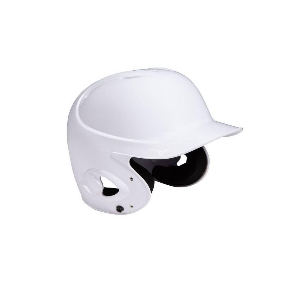 Capacete Mizuno MVP Series Solid Batting - Homem - Branco - NIDWB4701